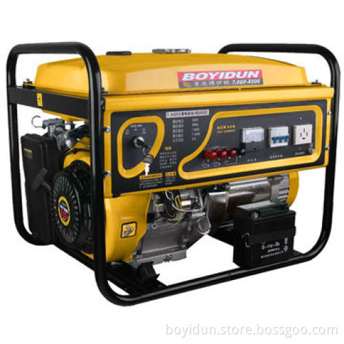7kW Portable Gasoline Generator, 50Hz/220V, Made in China, 100% Copper LineNew